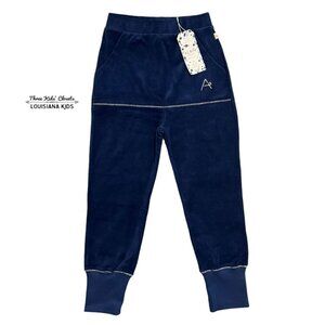 NEW Alba Of Denmark Sz 128 (8Y) Navy Blue Mason Pants